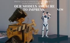 AJ077 Wall-E Metal Robot Display-Only Model 